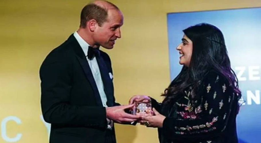 Pakistan’s Alizey Khan wins Diana Legacy Award in UK