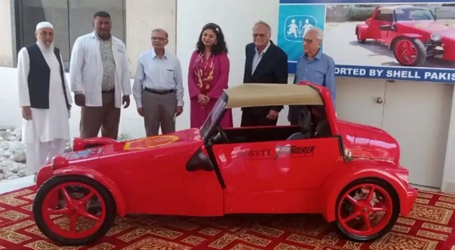 Pakistani institute in Karachi launches eco-friendly car