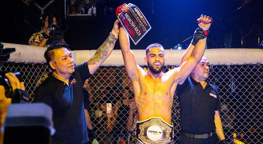 Pakistan’s Mehmosh Raza and Rafiq Afridi win MMA titles beating Indian challengers