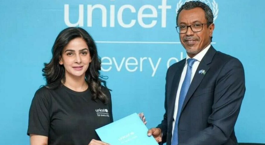 Saba Qamar becomes first Unicef National Ambassador for Child Rights in Pakistan