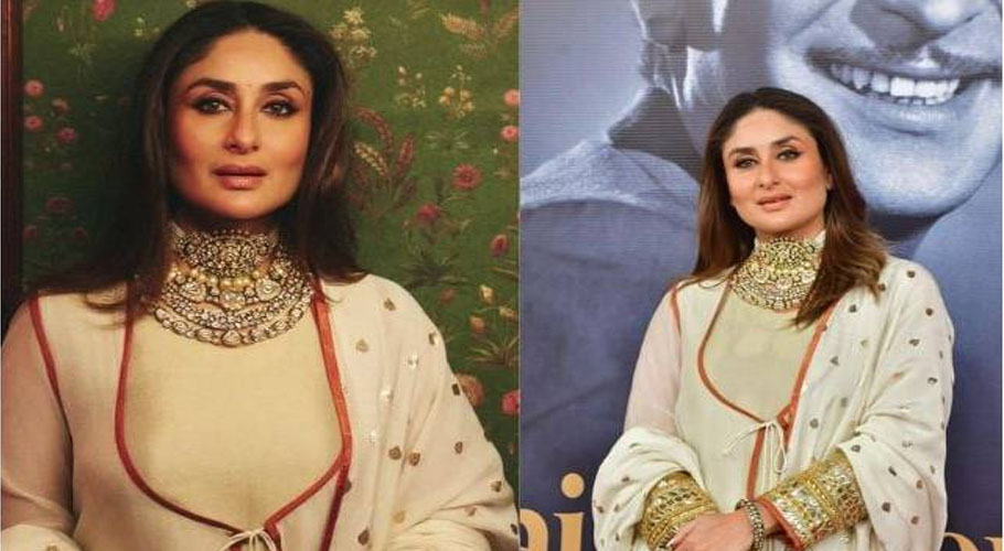 Kareena Kapoor steals the show in Pakistani attire at Raj Kapoor Film Festival