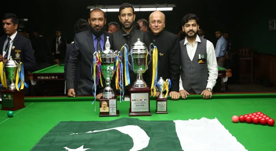 Pakistan’s Muhammad Asif wins SAARC Snooker Championship