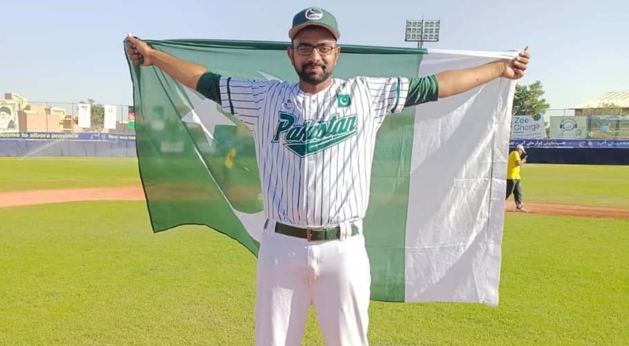 Punjab police constable Umar wins silver in West Asia Baseball Cup