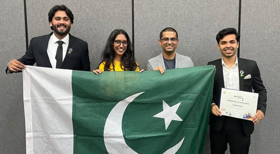 Pakistani students win Google Challenge Award 2025 for satellite analysis tool